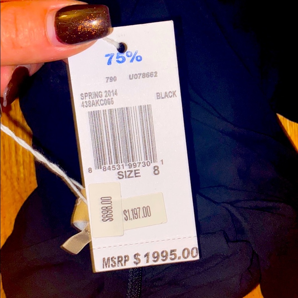 Black MK dress size 8 never tags still on